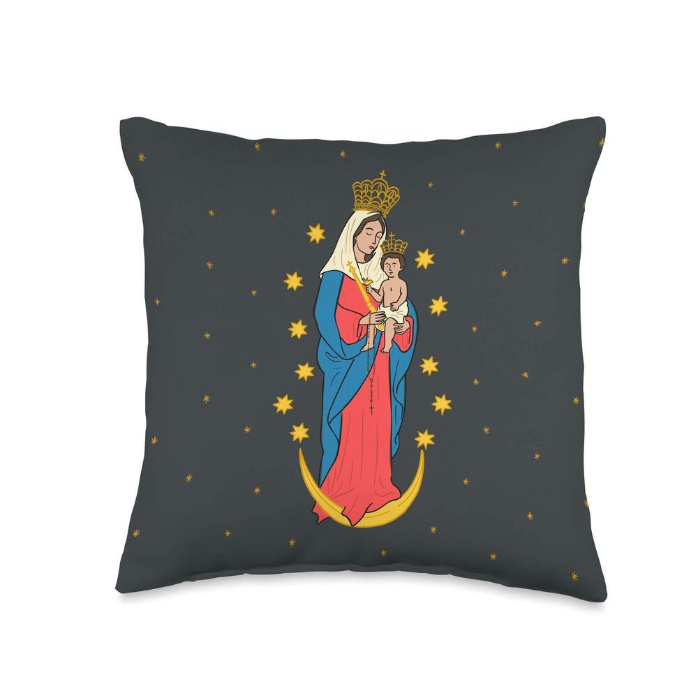 7200 Lady of the Rosary of Chiquinquira - Virgen de Chiquinquira Throw